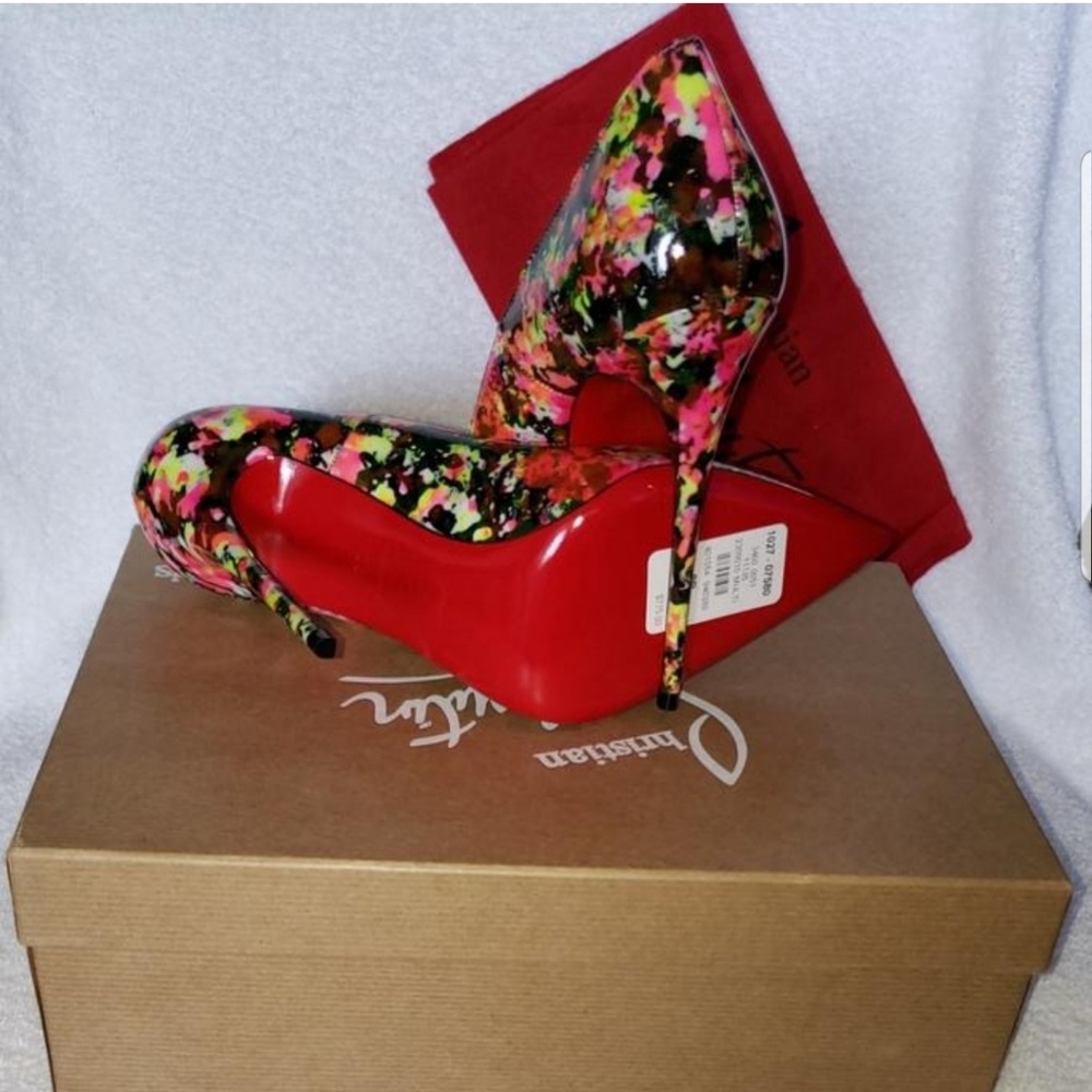 Christian louboutin so kate multi coloured patent - Picture 3 of 4